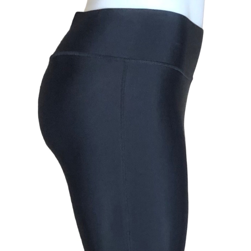 NWT Terez Pink Zipper Black Leggings Size M - Picture 5 of 13